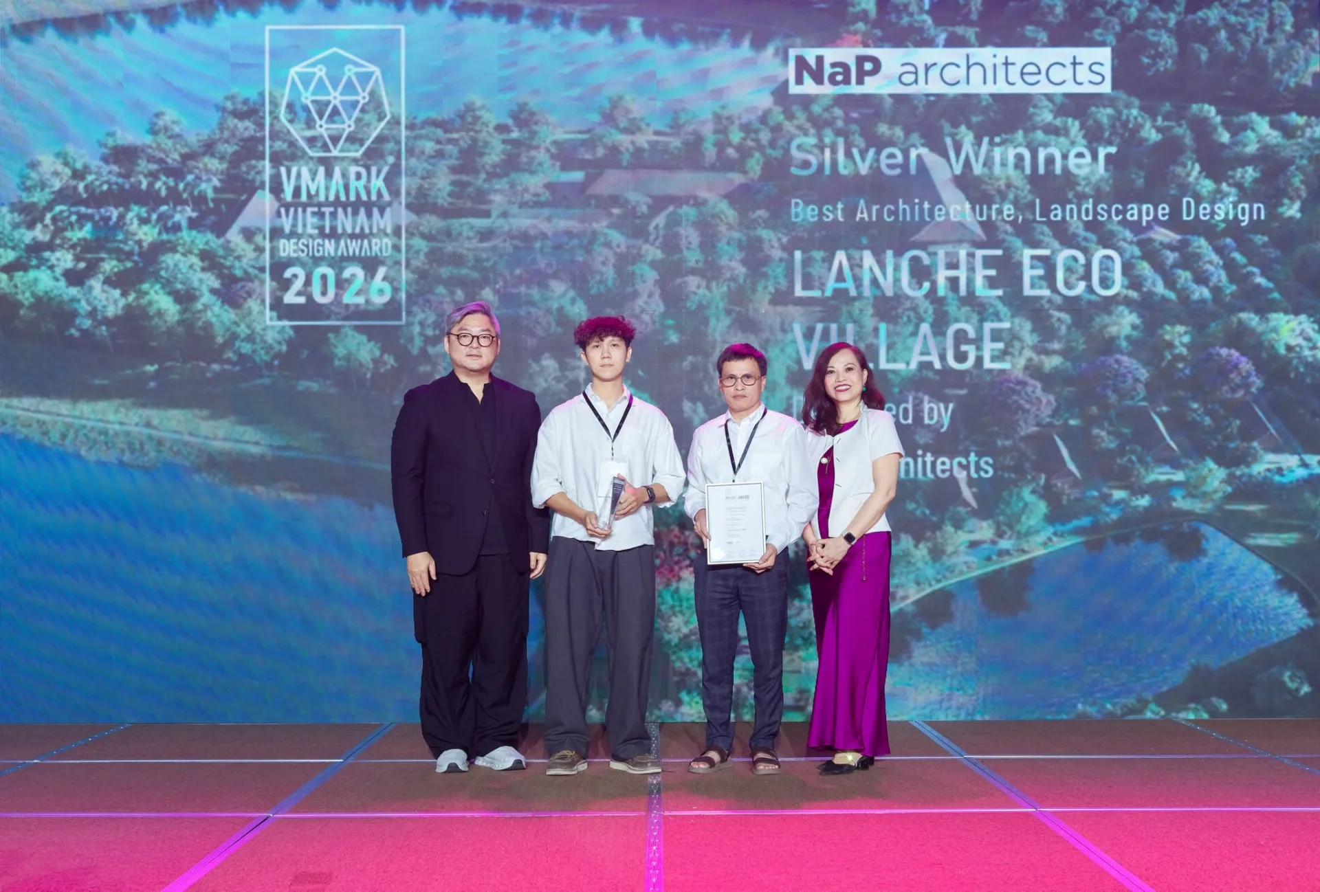 NaP Architects khẳng định vị thế kiến trúc xanh bản địa với cú đúp giải thưởng lớn