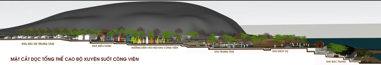 Đồ án Công viên văn hóa Dốc Hoàng hôn – “Nơi kí ức giao thoa cùng sóng nước”