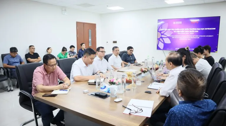 Viện Kiến trúc Quốc gia ký kết hợp tác với Trường Đại học INTRACOM