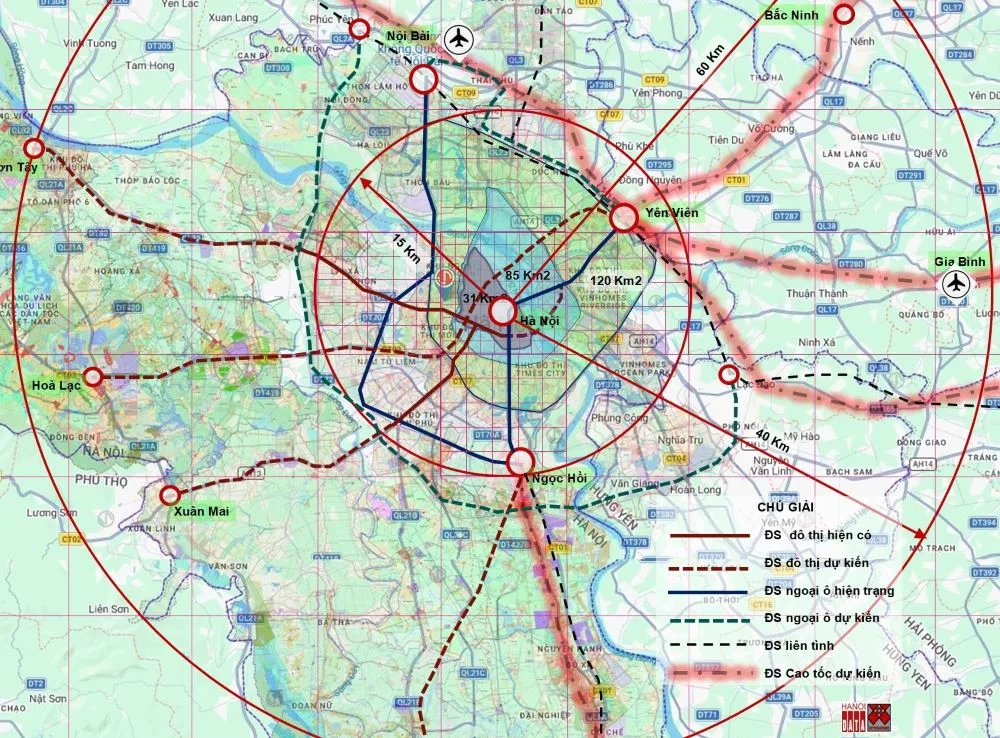 Góp ý quy hoạch Hà Nội tầm nhìn 100 năm – Bài 9: Năm điều kiện để hoàn thành 500km đường sắt Hà Nội tới năm 2035