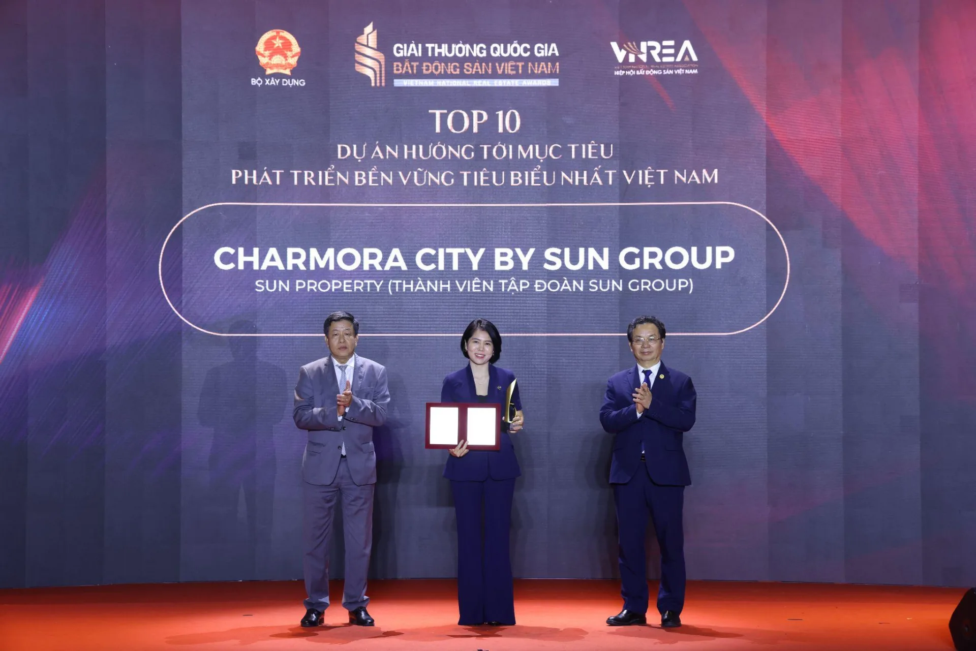 Sun Property khẳng định vị thế tại Giải thưởng Quốc gia Bất động sản Việt Nam lần thứ II