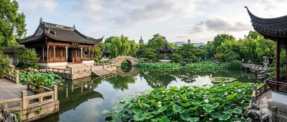 Vườn truyền thống Trung Hoa và Việt Nam: Từ tổ chức không gian đến trải nghiệm cảnh quan