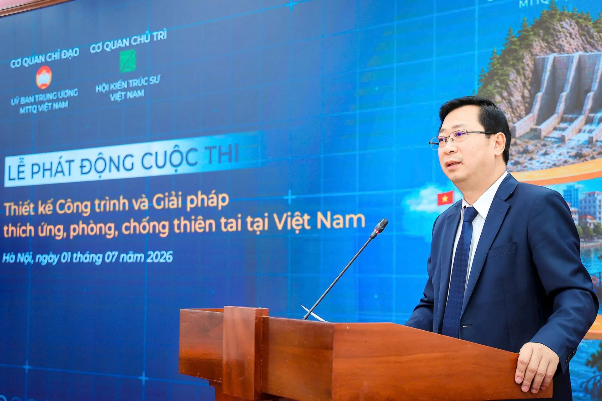 Lễ phát động Cuộc thi “Thiết kế công trình và giải pháp thích ứng, phòng, chống thiên tai tại Việt Nam”